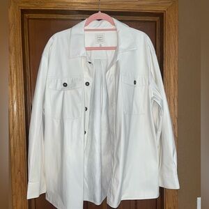 Cleo and Wolf pleather shacket